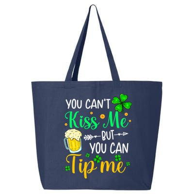 St Patrick's Day Lucky Shamrock Waitress Bartender Waiter 25L Jumbo Tote