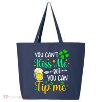 St Patrick's Day Lucky Shamrock Waitress Bartender Waiter 25L Jumbo Tote