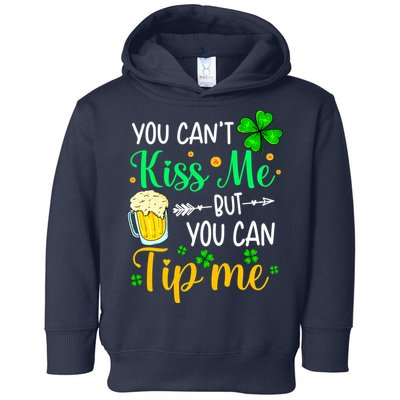 St Patrick's Day Lucky Shamrock Waitress Bartender Waiter Toddler Hoodie