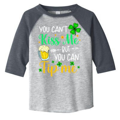 St Patrick's Day Lucky Shamrock Waitress Bartender Waiter Toddler Fine Jersey T-Shirt