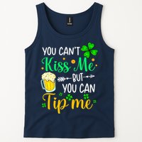 St Patrick's Day Lucky Shamrock Waitress Bartender Waiter Tank Top