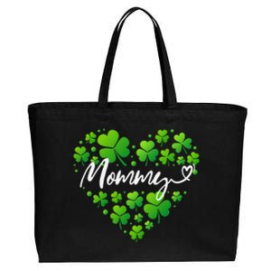 St Patricks Day Mommy For Women Grandma Mommy Gifts Cotton Canvas Jumbo Tote