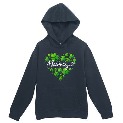 St Patricks Day Mommy For Women Grandma Mommy Gifts Urban Pullover Hoodie