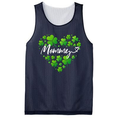 St Patricks Day Mommy For Women Grandma Mommy Gifts Mesh Reversible Basketball Jersey Tank