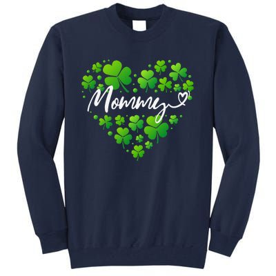 St Patricks Day Mommy For Women Grandma Mommy Gifts Tall Sweatshirt