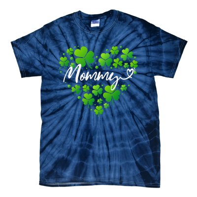 St Patricks Day Mommy For Women Grandma Mommy Gifts Tie-Dye T-Shirt