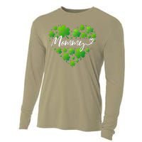 St Patricks Day Mommy For Women Grandma Mommy Gifts Cooling Performance Long Sleeve Crew