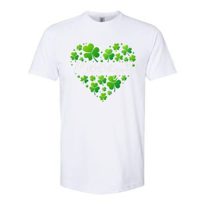 St Patricks Day Mommy For Women Grandma Mommy Gifts Softstyle CVC T-Shirt