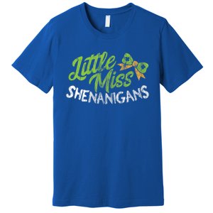 St Patrick's Day Funny Gift For Miss Shenanigans Gift Premium T-Shirt