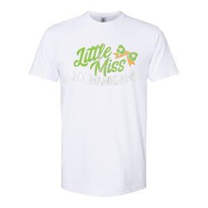 St Patrick's Day Funny Gift For Miss Shenanigans Gift Softstyle CVC T-Shirt