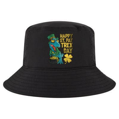 St Patrick's Day Happy St Patcute Giftrex Day Tcute Giftrex Dinosaur Gift Cool Comfort Performance Bucket Hat