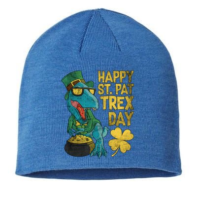 St Patrick's Day Happy St Patcute Giftrex Day Tcute Giftrex Dinosaur Gift Sustainable Beanie