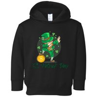 St Patricks Day Dabbing Leprechaun Boys Girls Men Dab Dance Toddler Hoodie