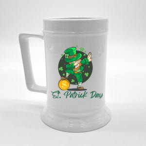 St Patricks Day Dabbing Leprechaun Boys Girls Men Dab Dance Beer Stein