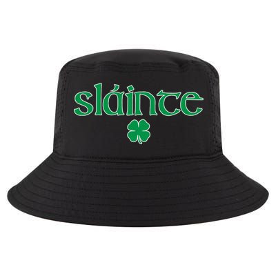 Slainte Patricks Day Shamrock Cool Comfort Performance Bucket Hat