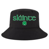 Slainte Patricks Day Shamrock Cool Comfort Performance Bucket Hat