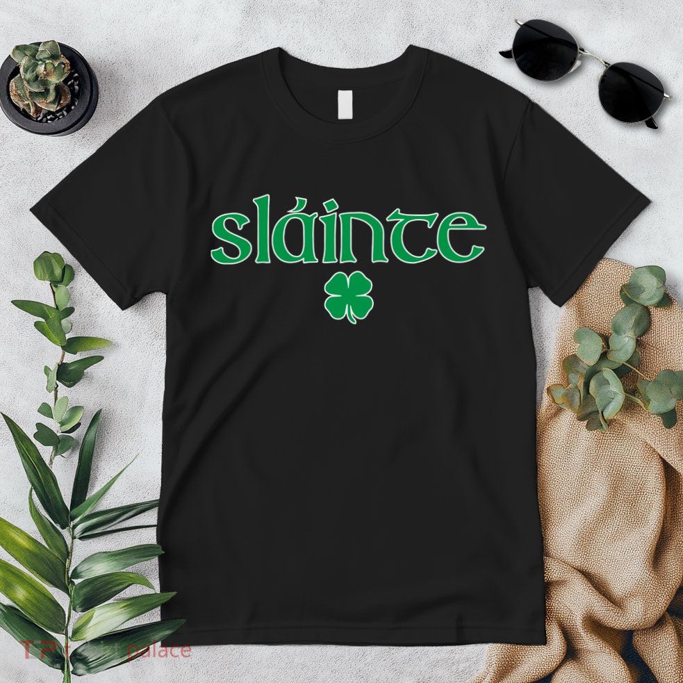 Slainte Patricks Day Shamrock Premium T-Shirt