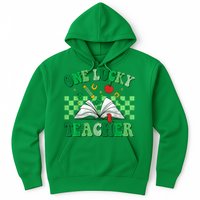St Patricks Day Teacher Shirt One Lucky Teacher Shamrock Hoodie