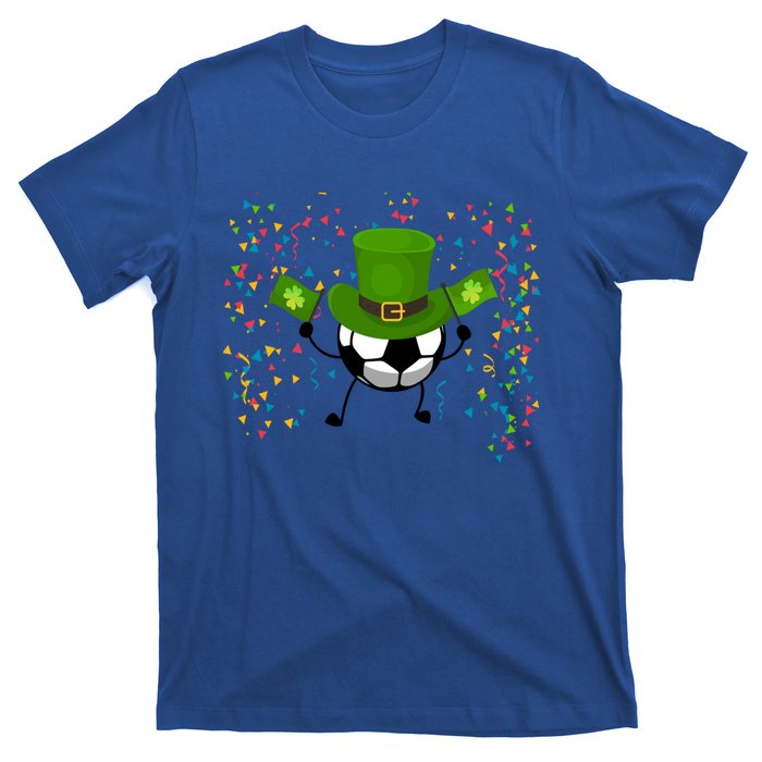 St Patrick's Day Soccer Leprechaun Sports Lovers Gift T-Shirt