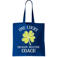 St Patricks Day Cool Gift Lucky Dragon Boating Coach Gift Tote Bag