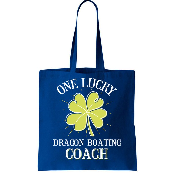 St Patricks Day Cool Gift Lucky Dragon Boating Coach Gift Tote Bag