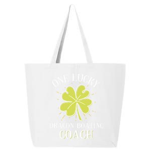 St Patricks Day Cool Gift Lucky Dragon Boating Coach Gift 25L Jumbo Tote