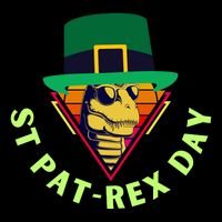 St Patrex Day Funny St Patricks Day Impact Tech Backpack