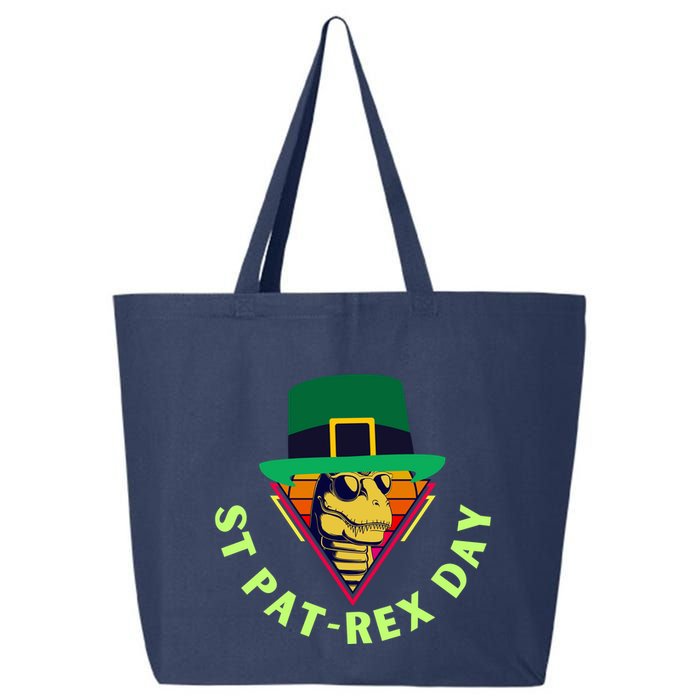 St Patrex Day Funny St Patricks Day 25L Jumbo Tote