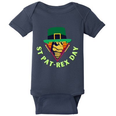 St Patrex Day Funny St Patricks Day Baby Bodysuit