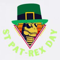 St Patrex Day Funny St Patricks Day Garment-Dyed Sweatshirt