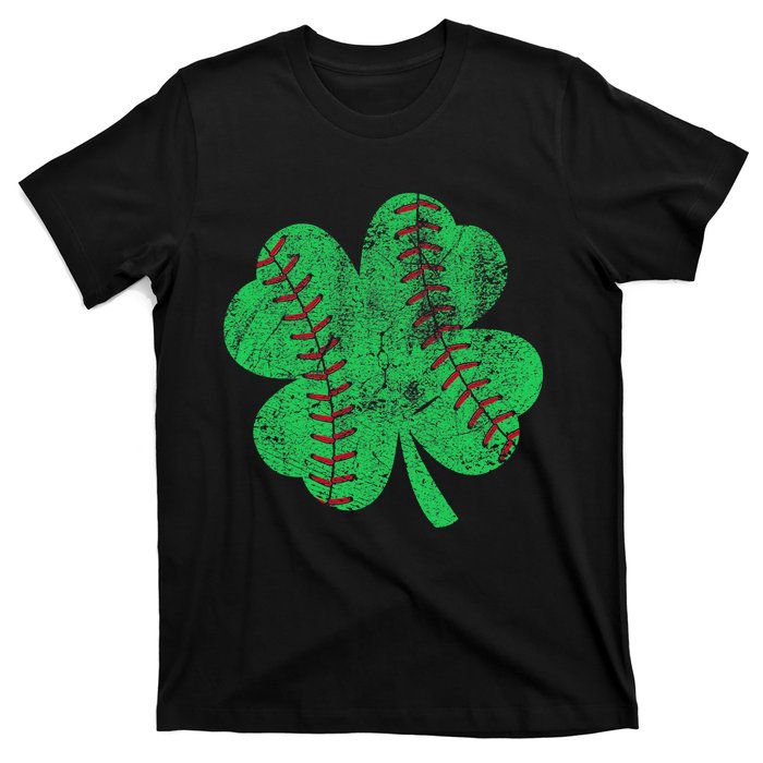 St Patricks Day Shamrock Baseball Saint Paddy's T-Shirt