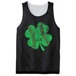 St Patricks Day Shamrock Baseball Saint Paddy's Mesh Reversible Basketball Jersey Tank