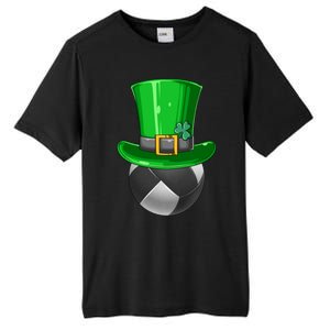 St Patrick's Day Volleyball Irish Volleyball Leprechaun Hat Cool Gift Tall Fusion ChromaSoft Performance T-Shirt