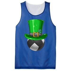 St Patrick's Day Volleyball Irish Volleyball Leprechaun Hat Cool Gift Mesh Reversible Basketball Jersey Tank