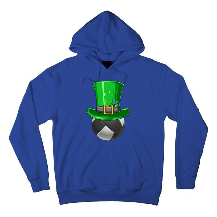 St Patrick's Day Volleyball Irish Volleyball Leprechaun Hat Cool Gift Tall Hoodie