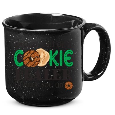 Scout Proud Dad Of A Cookie Dealer Girl Troop Leader Pullover Hoodie 15oz Campfire Ceramic Mug