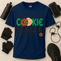Scout Proud Dad Of A Cookie Dealer Girl Troop Leader Pullover Hoodie Cooling Performance Crew T-Shirt