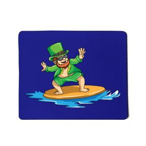 St Patricks Day Surfing Leprechaun St Patricks Day Surf Meaningful Gift Mousepad