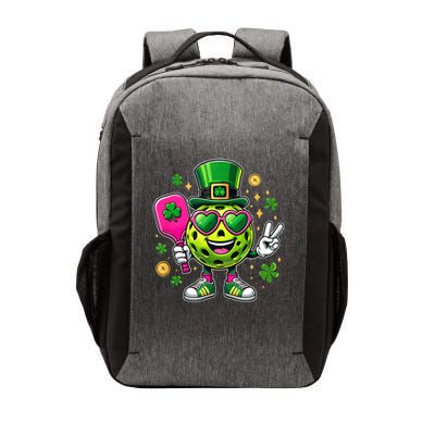 St. Patrick's Day Funny Lucky Pickleball Irish Shamrock Vector Backpack