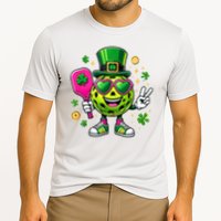 St. Patrick's Day Funny Lucky Pickleball Irish Shamrock Performance Shirt