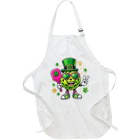 St. Patrick's Day Funny Lucky Pickleball Irish Shamrock Apron