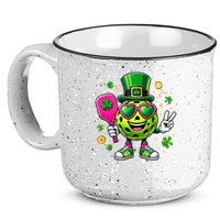 St. Patrick's Day Funny Lucky Pickleball Irish Shamrock 15oz Campfire Ceramic Mug
