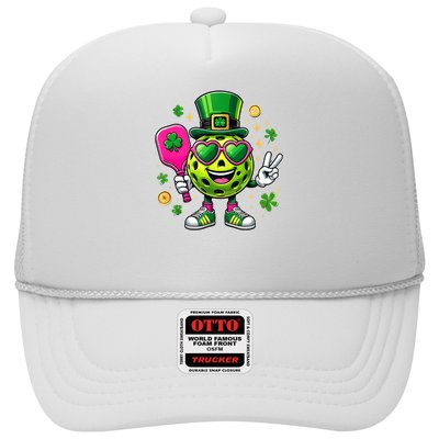 St. Patrick's Day Funny Lucky Pickleball Irish Shamrock Trucker Hat