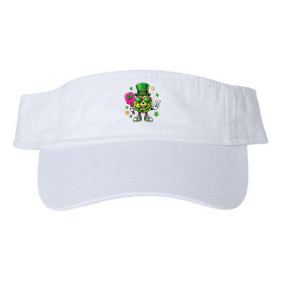 St. Patrick's Day Funny Lucky Pickleball Irish Shamrock Visor