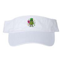 St. Patrick's Day Funny Lucky Pickleball Irish Shamrock Visor
