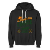 St Patrick’S Day Cruise Squad 2025 Family Matching Fun Garment-Dyed Fleece Hoodie