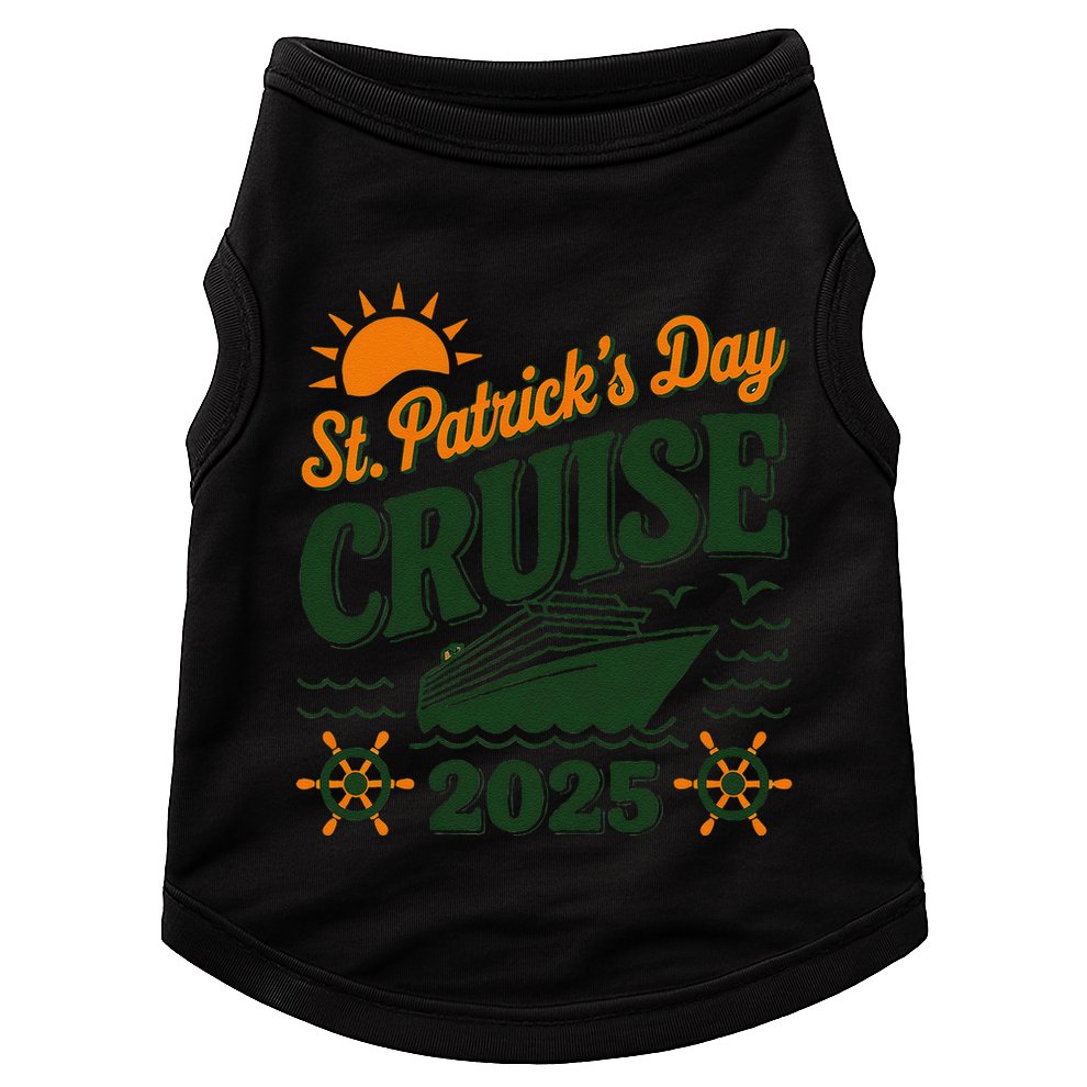St Patrick’S Day Cruise Squad 2025 Family Matching Fun Doggie Tank
