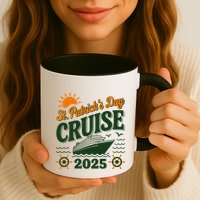 St Patrick’S Day Cruise Squad 2025 Family Matching Fun Mug