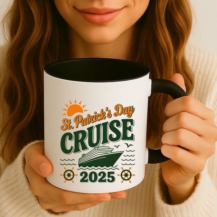 St Patrick’S Day Cruise Squad 2025 Family Matching Fun Mug