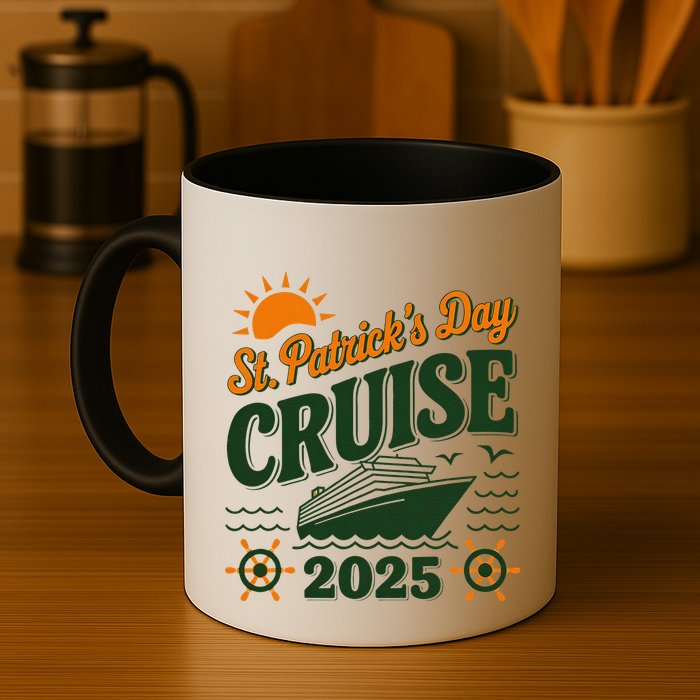 St Patrick’S Day Cruise Squad 2025 Family Matching Fun Mug